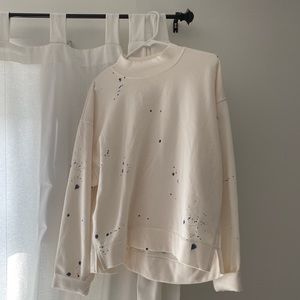 Old Navy Paint splattered sweatshirt